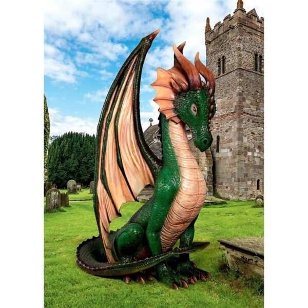 Design Toscano NE170237 58 Inch Giant the Papplewick Boggs Dragon Statue