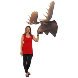 Design Toscano NE180023 41 Inch Moose Head Wall Decor