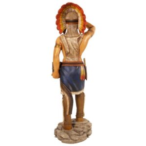 Design Toscano NE180055 28 Inch Cigar Store Indian Statue