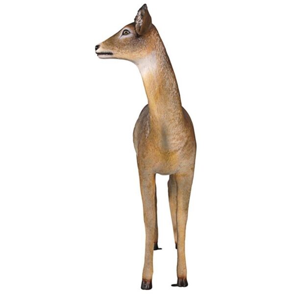 Design Toscano NE190015 46 1/2 Inch Doe White Tail Deer Statue