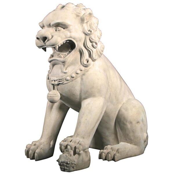 Design Toscano NE190162 44 1/2 Inch Female Grande Palace Foo Dog