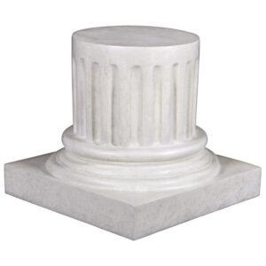 Design Toscano NE200053 17 Inch Roman Column Plinth, Medium