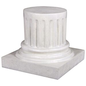 Design Toscano NE200053 17 Inch Roman Column Plinth, Medium