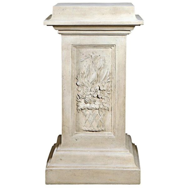 Design Toscano NE200137 19 1/2 Inch Chelsea Garden Statuary Pedestal