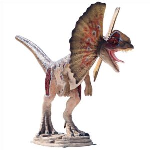 Design Toscano NE200143 117 Inch Jurassic-Sized Dilophosaurus Dinosaur Statue