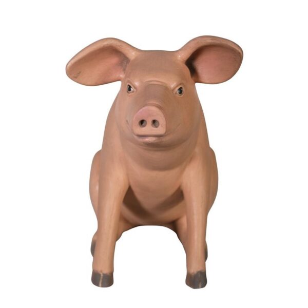 Design Toscano NE20601 23 1/2 Inch Large Pig Statue