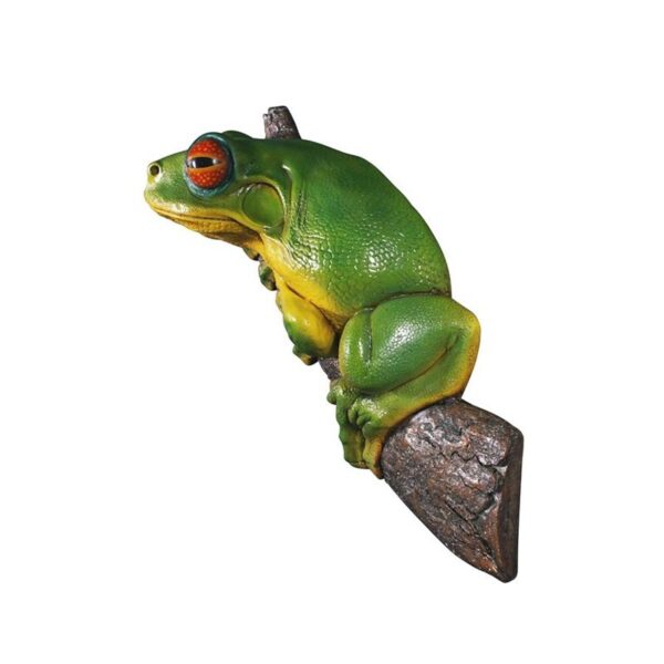 Design Toscano NE20602 36 Inch Red-Eyed Tree Frog Statue