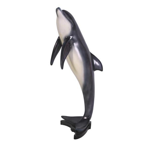 Design Toscano NE20609 22 1/2 Inch Large Leaping Sea Dolphin Statue