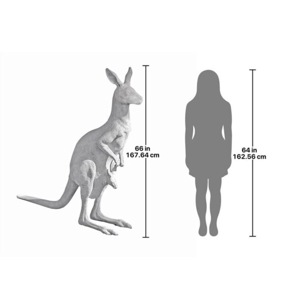 Design Toscano NE20701 19 1/2 Inch Australian Outback Kangaroo