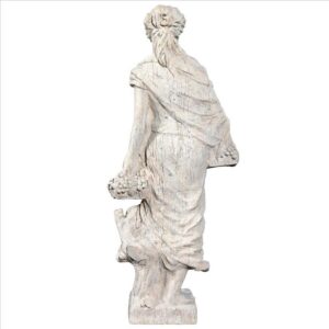 Design Toscano NE210132 20 Inch Flora Goddess of Flowering Plants Statue