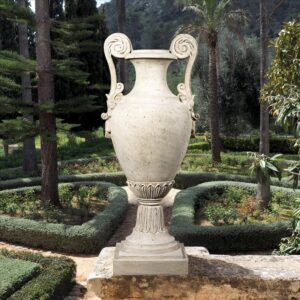 Design Toscano NE210159 20 1/2 Inch Chateau De Fontainebleau Garden Urn