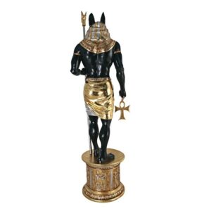 Design Toscano NE23262 25 Inch Egyptian Grand Ruler Anubis with Mount