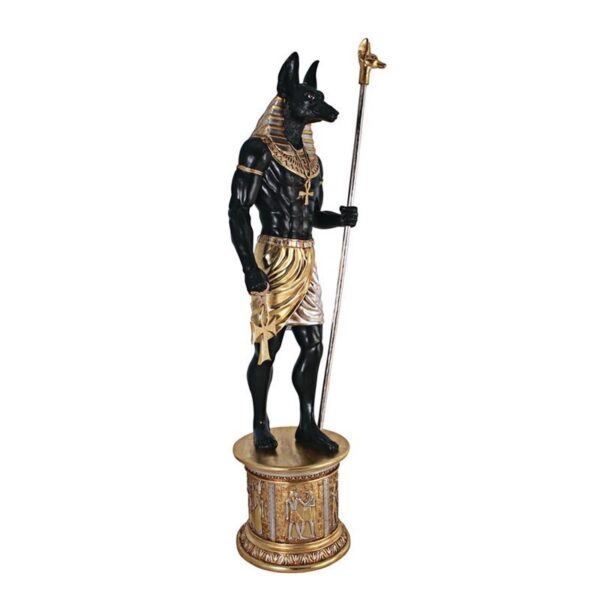 Design Toscano NE23262 25 Inch Egyptian Grand Ruler Anubis with Mount