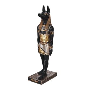 Design Toscano NE23263 11 Inch Anubis The Egyptian Jackal God Statue