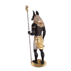 Design Toscano NE232672 26 1/2 Inch Egyptian Grand Ruler Anubis without Mount