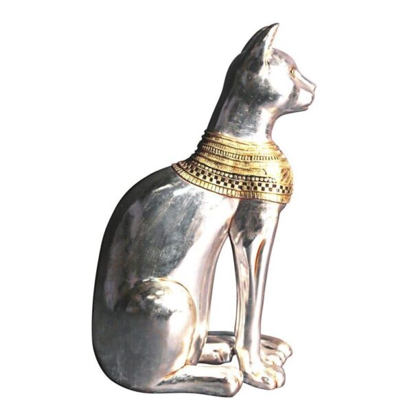 Design Toscano NE23294 17 1/2 Inch Large Egyptian Cat Goddess Bastet Statue