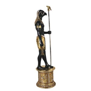 Design Toscano NE23462 26 1/2 Inch Egyptian Grand Ruler Horus with Mount