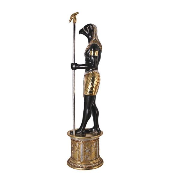 Design Toscano NE23462 26 1/2 Inch Egyptian Grand Ruler Horus with Mount