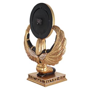 Design Toscano NE25992 22 1/2 Inch Egyptian Goddess Isis Clock