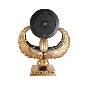 Design Toscano NE25992 22 1/2 Inch Egyptian Goddess Isis Clock