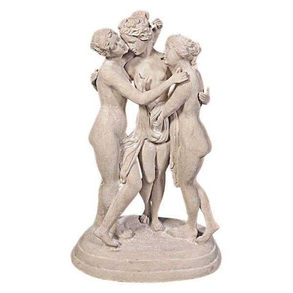 Design Toscano NE30312 18 Inch Medium Three Graces Statue