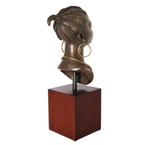 Design Toscano NE30410 11 1/2 Inch African Negresse Princess Bust