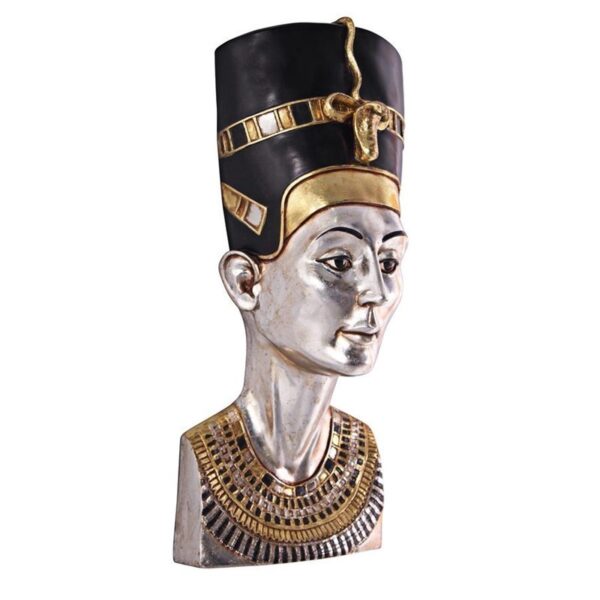 Design Toscano NE437691 12 Inch Grand Egyptian Queen Nefertiti Frieze