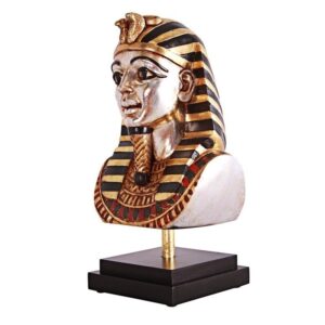 Design Toscano NE438821 9 1/2 Inch Egyptian King Tutankhamen Bust on Mount