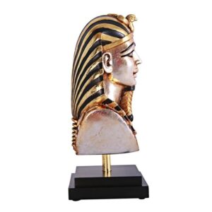 Design Toscano NE438821 9 1/2 Inch Egyptian King Tutankhamen Bust on Mount