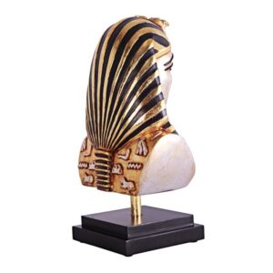 Design Toscano NE438821 9 1/2 Inch Egyptian King Tutankhamen Bust on Mount