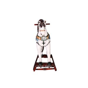 Design Toscano NE46747 41 Inch Victorian Carousel Rocking Horse Statue