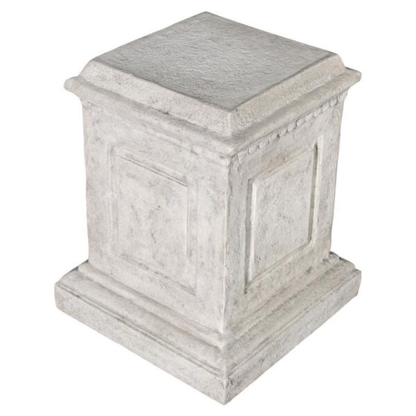 Design Toscano NE50609 20 Inch Larkin Arts and Crafts Plinth