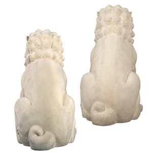 Design Toscano NE519016 44 1/2 Inch Male and Female Foo Dogs