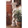 Design Toscano NE60303 13 Inch Capitoline Barley Twist Column