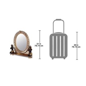 Design Toscano NE64386 31 1/2 Inch King Amenhotep Egyptian Vanity Mirror