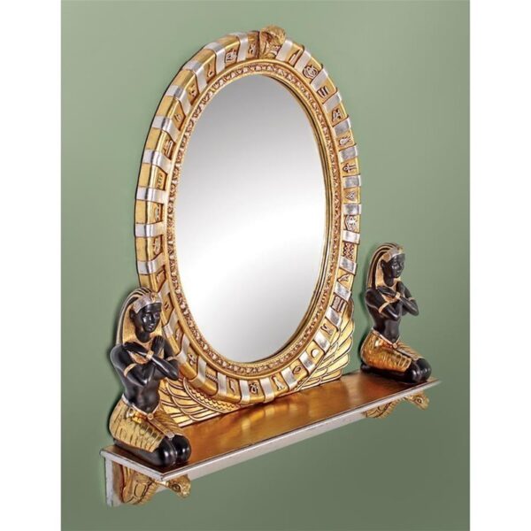 Design Toscano NE64386 31 1/2 Inch King Amenhotep Egyptian Vanity Mirror