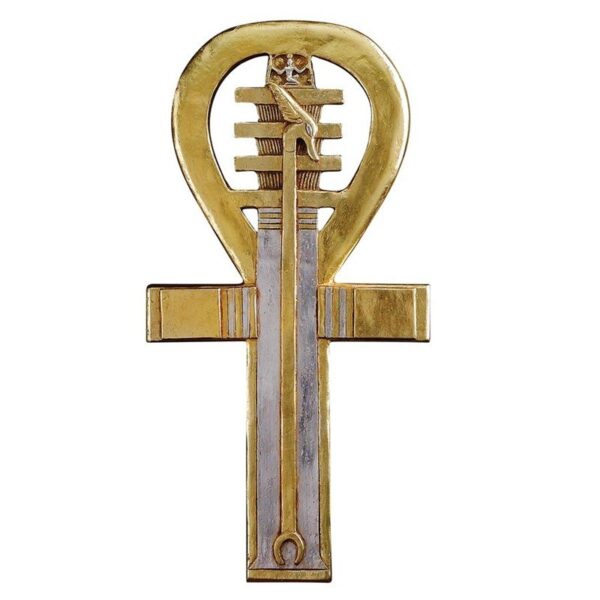 Design Toscano NE68265 11 Inch Ancient Ankh Symbol of Life Plaque