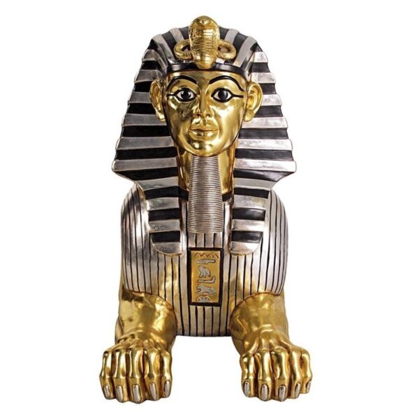 Design Toscano NE74547 78 Inch Grand Gilded Egyptian Sphinx