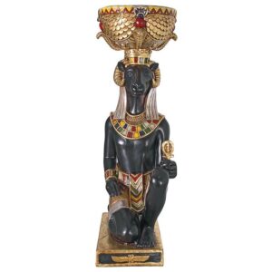 Design Toscano NE755345 14 1/2 Inch Egyptian God Khnum with Urn