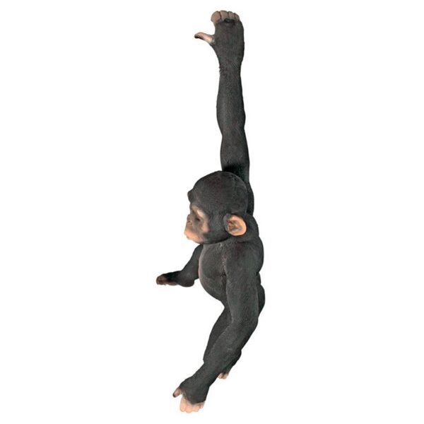 Design Toscano NE80079 19 Inch Hanging Chimp Jungle Monkey Statue