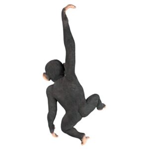 Design Toscano NE80079 19 Inch Hanging Chimp Jungle Monkey Statue