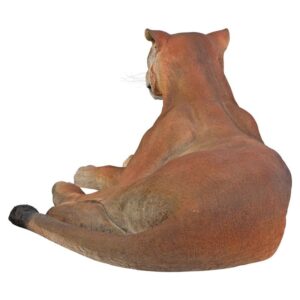 Design Toscano NE80115 Grand-Scale Wildlife Animal 55 Inch Lioness Lying Down Statue