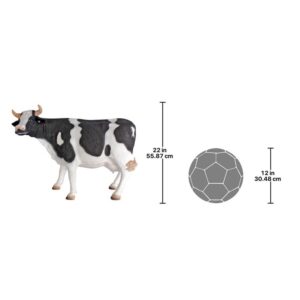 Design Toscano NE801399 29 1/2 Inch Holstein Cow Scaled Statue