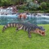 Design Toscano NE80142 95 Inch Stalking Swamp Alligator Statue