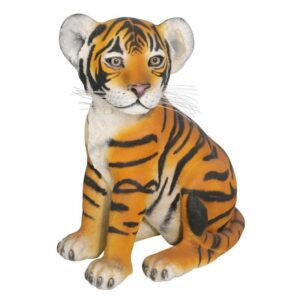 Design Toscano NE80149 17 Inch Sitting Tiger Cub