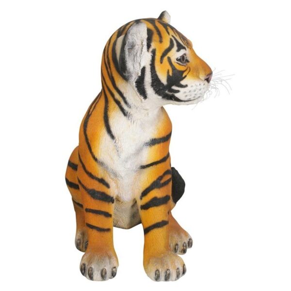 Design Toscano NE80149 17 Inch Sitting Tiger Cub