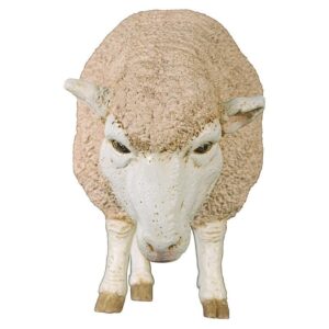 Design Toscano NE867046 14 1/2 Inch Merino Ewe with Head Down