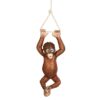 Design Toscano NE867215 13 Inch Pongo the Hanging Baby Orangutan