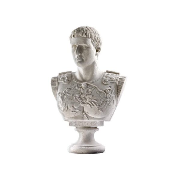 Design Toscano NE86795 20 Inch Augustus Caesar Bust