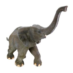 Design Toscano NE90026 73 Inch Good Luck Trunk Up Baby Elephant Statue